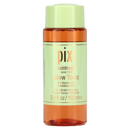 Pixi Glow Tonic 5% Glycolic Acid Exfoliating Toner 100ml | פיקסי גלואו טוניק טונר 5% חומצה גליקולית 100 מ"ל