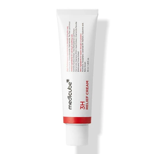 Medicube 3H Relief Cream Soothing Moisturizer 60ml | מדיקיוב קרם הרגעה 3H ריליף 60 מ"ל
