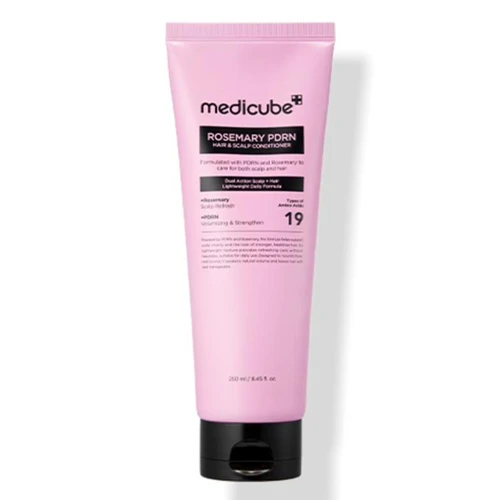 Medicube Rosemary PDRN Hair & Scalp Conditioner 250ml | מדיקיוב מרכך רוזמרין PDRN לשיער וקרקפת 250 מ"ל