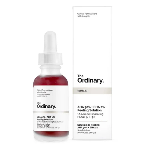 The Ordinary AHA 30% + BHA 2% Peeling Solution 30ml | דה אורדינרי פילינג AHA 30% + BHA 2% 30 מ"ל