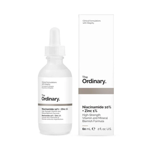 The Ordinary Niacinamide 10% + Zinc 1% Serum 60ml | דה אורדינרי סרום ניאצינמיד 10% + אבץ 1% 60 מ"ל