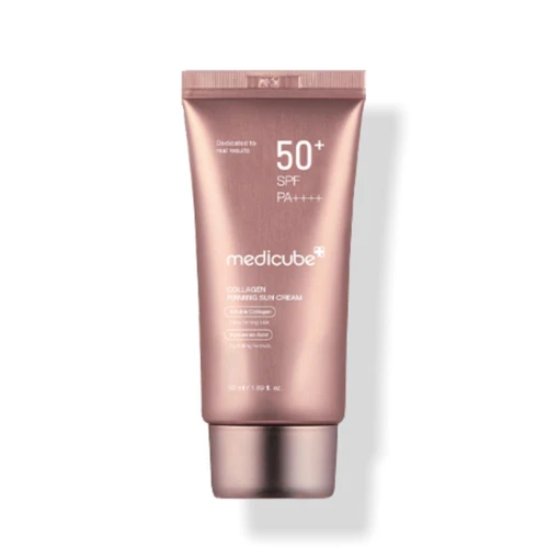 Medicube Collagen Firming Sun Cream SPF50+ PA++++ 50ml | מדיקיוב קרם הגנה קולגן ממצק SPF50+ 50 מ"ל
