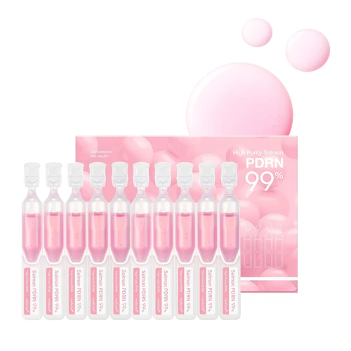 Medicube PDRN 99% Salmon Ampoule Set (10pcs) | מדיקיוב אמפולות PDRN סלמון 99% סט 10 יח'