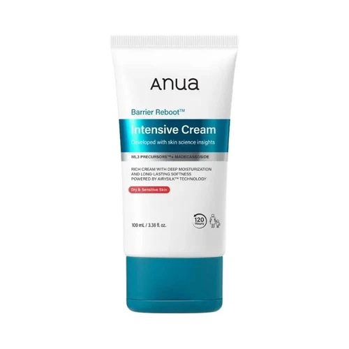 קרם לחות עשיר לעור יבש ורגיש 100 מ״ל | Anua Barrier Reboot Intensive Cream