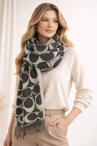 צעיף צמר רך ואופנתי