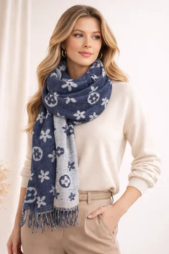 צעיף צמר רך ואופנתי