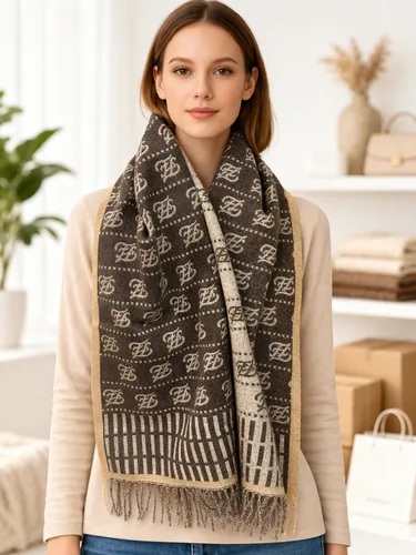 צעיף צמר רך ואופנתי