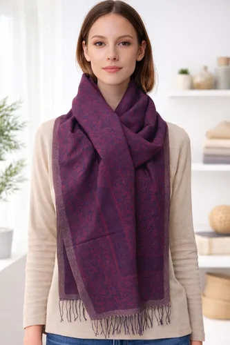 צעיף צמר רך ואופנתי