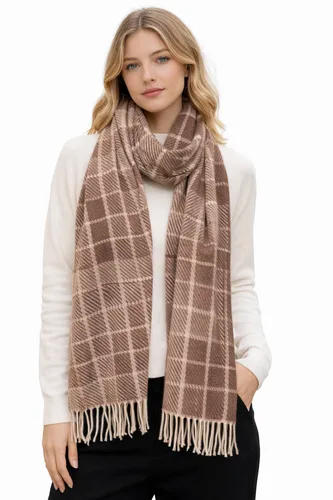 צעיף צמר רך ואופנתי