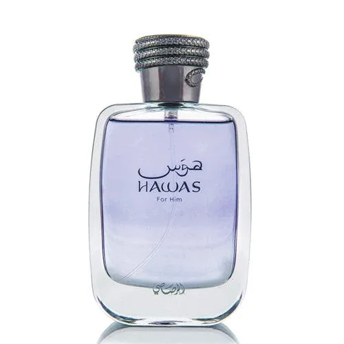 רסאסי הוואס לגבר אד פרפיום - Rasasi Hawas for Him Eau De Parfum (100ml) - בושם גברי, רענן ועוצמתי במיוחד